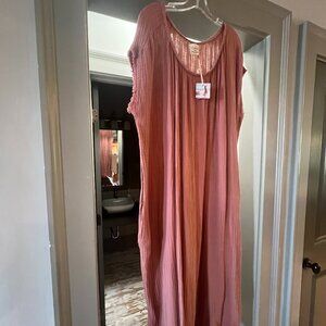 9 SEED Gauze  Sleeveless Dress NWT